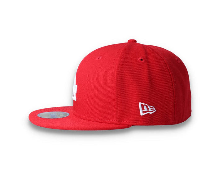 59FIFTY MLB Basic LA Dodgers Scarlet/White - LOKK
