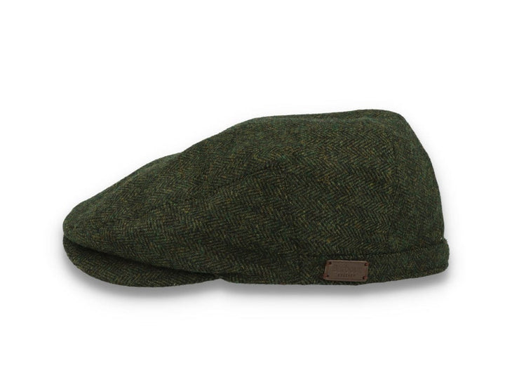 Barbour Barlow Flat Cap Olive - LOKK