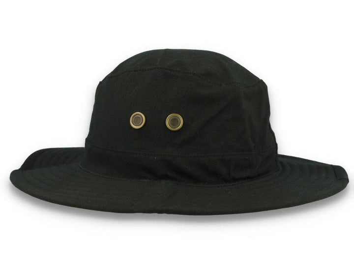 Yupoong Angler Hat 5004AH Black - LOKK
