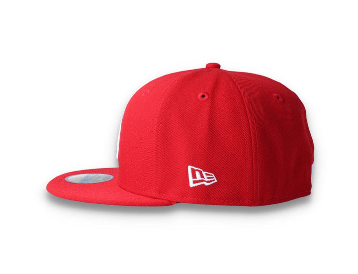 59FIFTY MLB Basic LA Dodgers Scarlet/White - LOKK