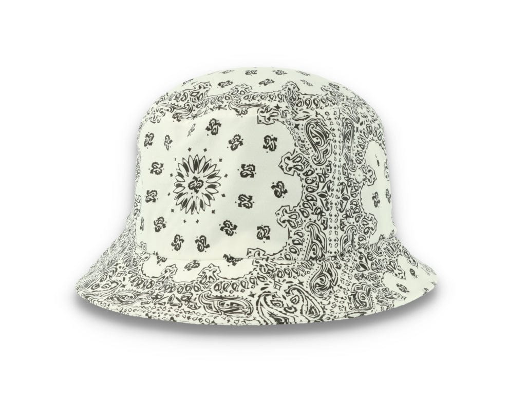 Bucket Hat Bandana Print White 5003BP - LOKK