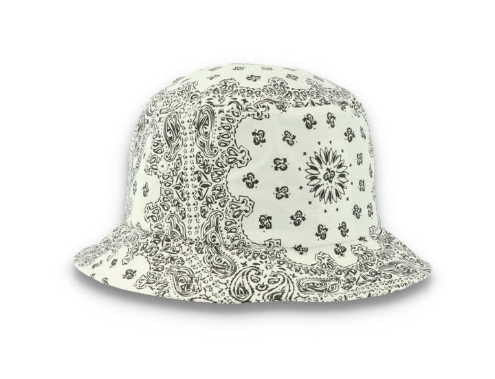 Bucket Hat Bandana Print White 5003BP - LOKK