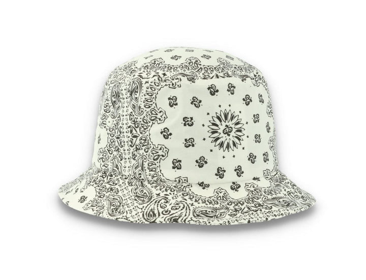 Bucket Hat Bandana Print White 5003BP - LOKK