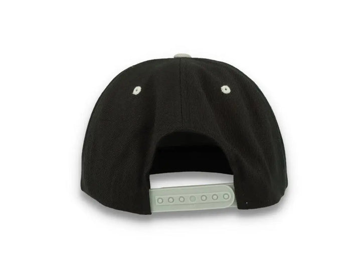 Yupoong Classic Snapback 6089MT Black/Silver Grey - LOKK