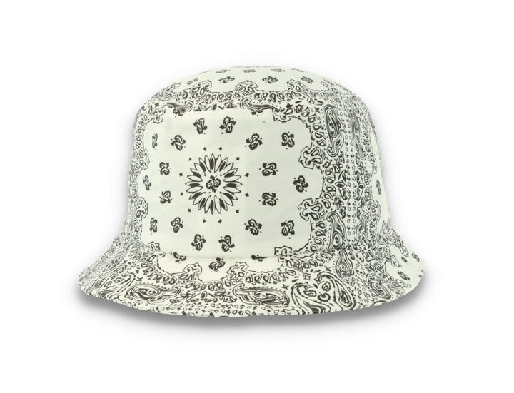 Bucket Hat Bandana Print White 5003BP - LOKK