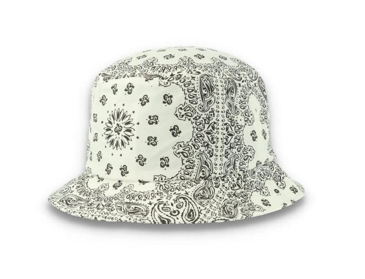 Bucket Hat Bandana Print White 5003BP - LOKK