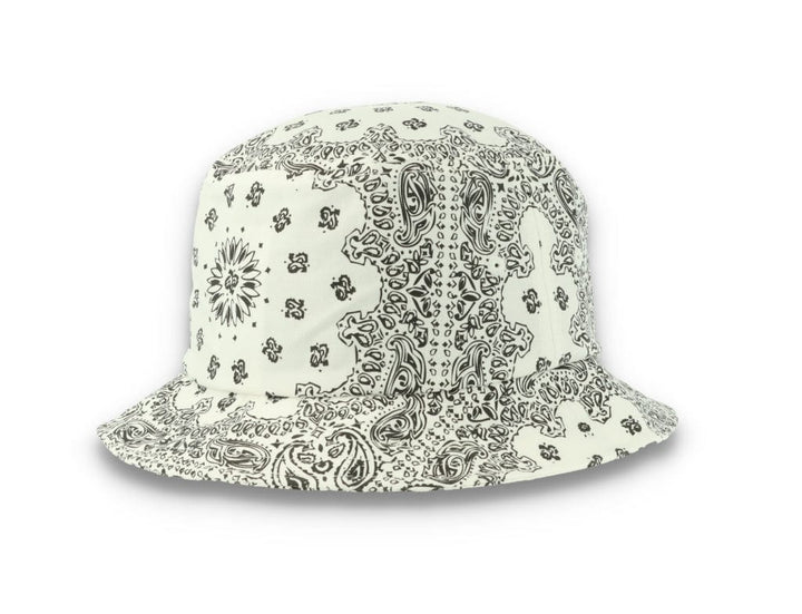 Bucket Hat Bandana Print White 5003BP - LOKK