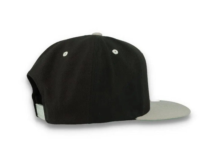 Yupoong Classic Snapback 6089MT Black/Silver Grey - LOKK