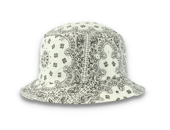 Bucket Hat Bandana Print White 5003BP - LOKK