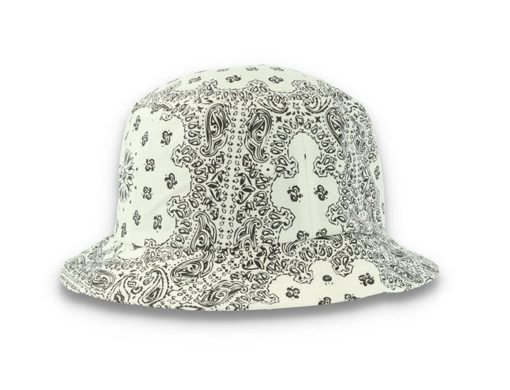 Bucket Hat Bandana Print White 5003BP - LOKK
