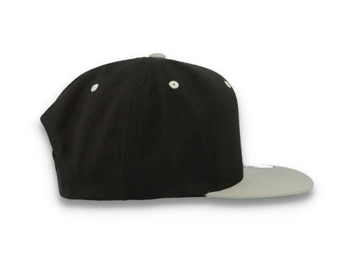 Yupoong Classic Snapback 6089MT Black/Silver Grey - LOKK