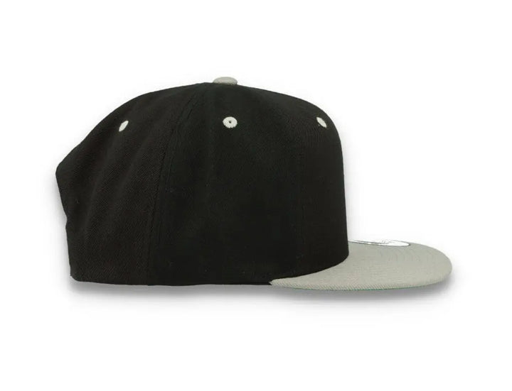 Yupoong Classic Snapback 6089MT Black/Silver Grey - LOKK