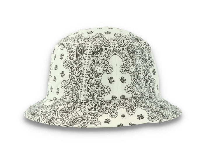 Bucket Hat Bandana Print White 5003BP - LOKK