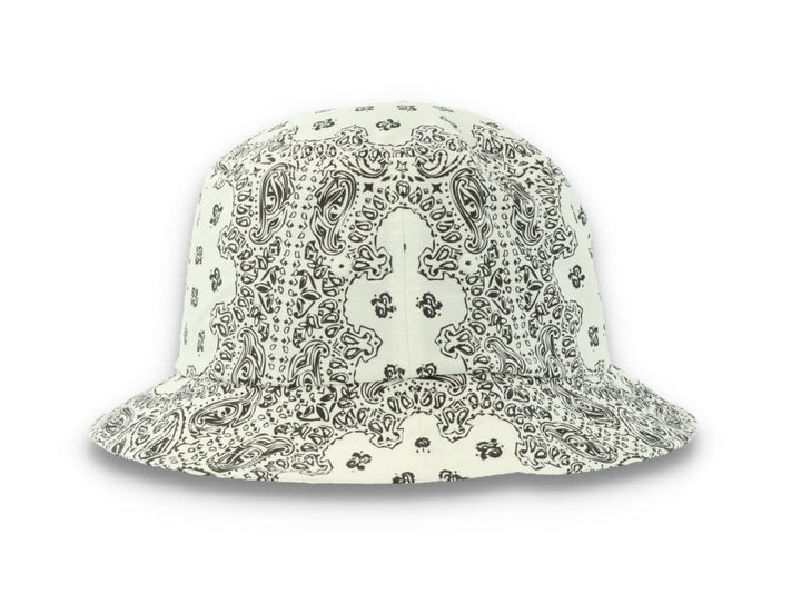 Bucket Hat Bandana Print White 5003BP - LOKK