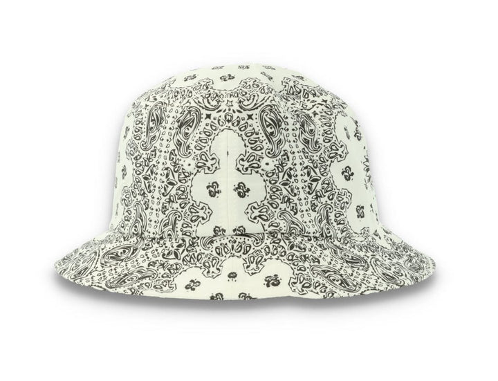 Bucket Hat Bandana Print White 5003BP - LOKK