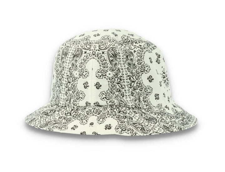 Bucket Hat Bandana Print White 5003BP - LOKK