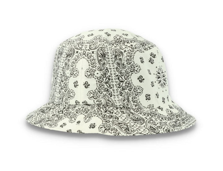 Bucket Hat Bandana Print White 5003BP - LOKK