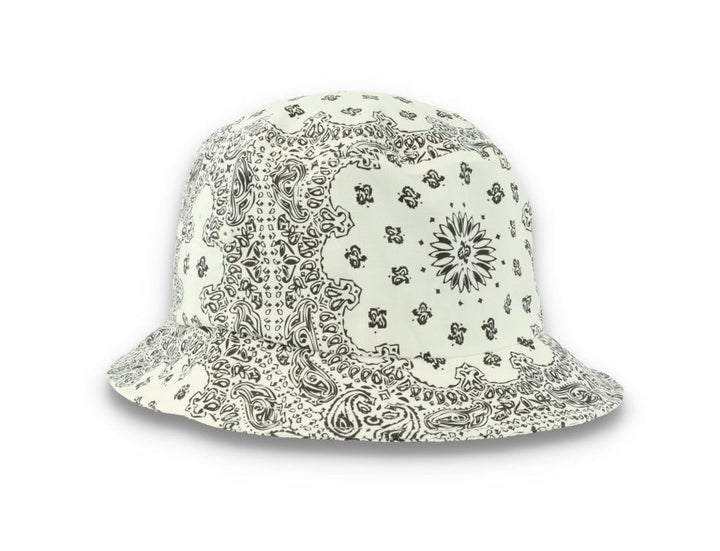 Bucket Hat Bandana Print White 5003BP - LOKK