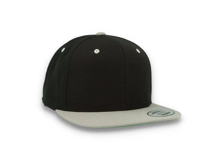 Yupoong Classic Snapback 6089MT Black/Silver Grey - LOKK