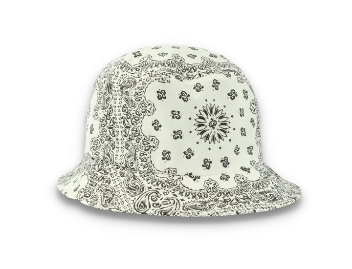 Bucket Hat Bandana Print White 5003BP - LOKK