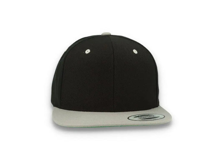 Yupoong Classic Snapback 6089MT Black/Silver Grey - LOKK