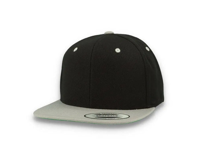 Yupoong Classic Snapback 6089MT Black/Silver Grey - LOKK