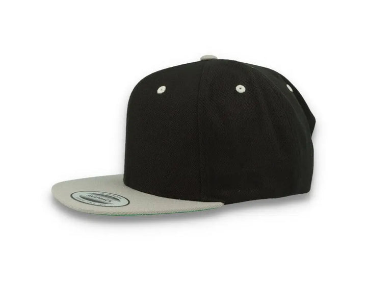 Yupoong Classic Snapback 6089MT Black/Silver Grey - LOKK