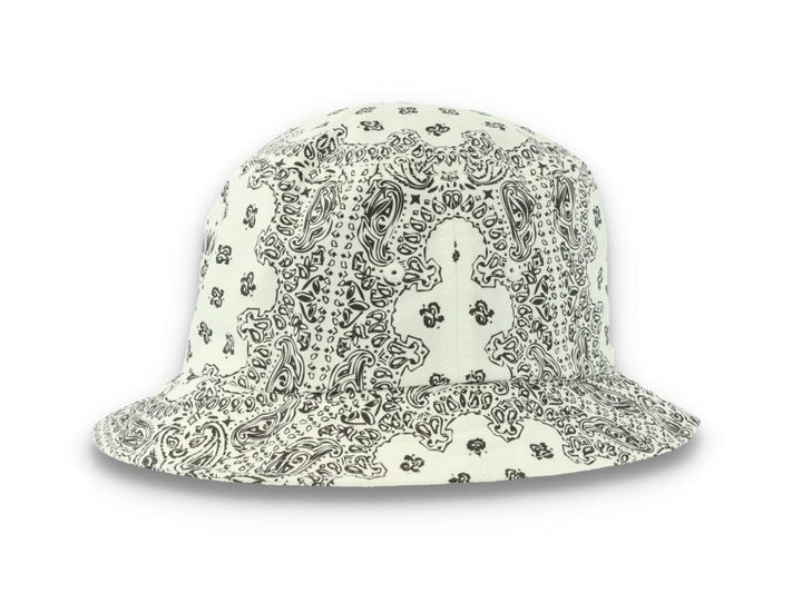 Bucket Hat Bandana Print White 5003BP - LOKK