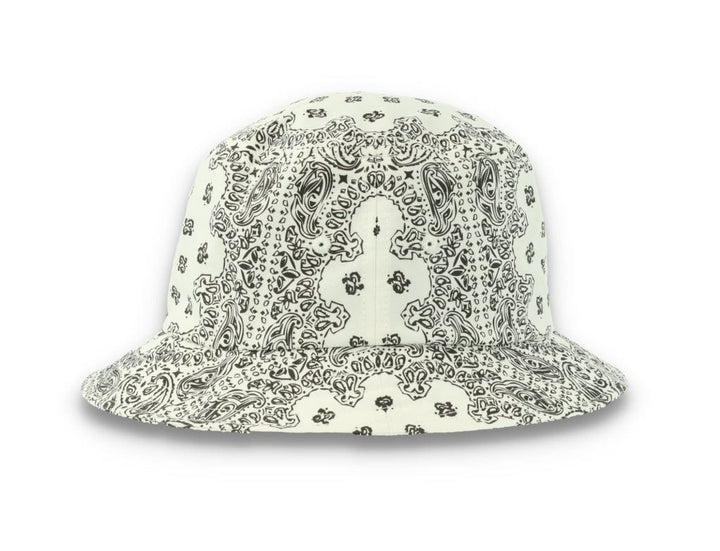 Bucket Hat Bandana Print White 5003BP - LOKK