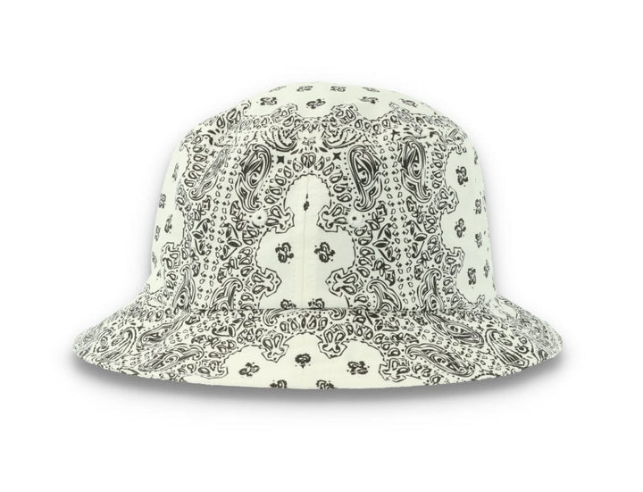 Bucket Hat Bandana Print White 5003BP - LOKK
