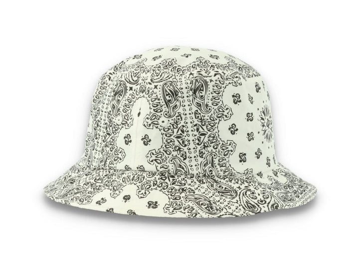 Bucket Hat Bandana Print White 5003BP - LOKK