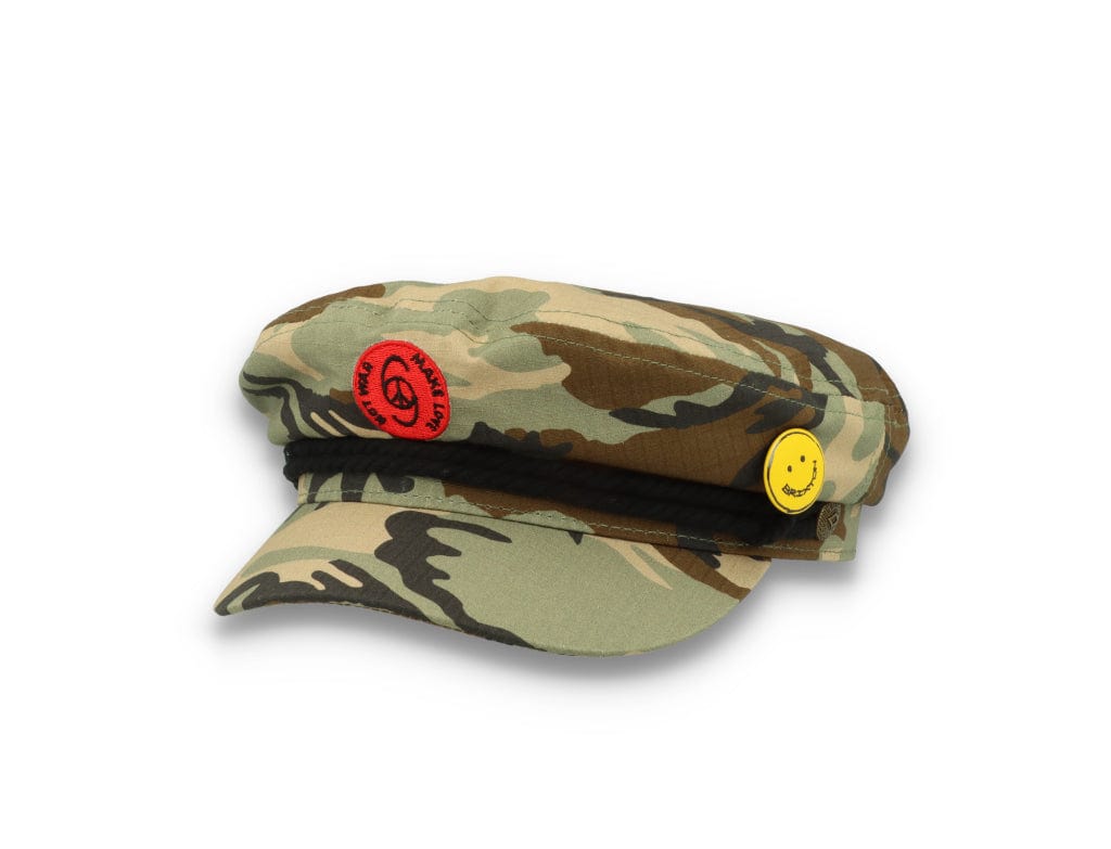 Brixton Fiddler Cap Camo Surplus - LOKK