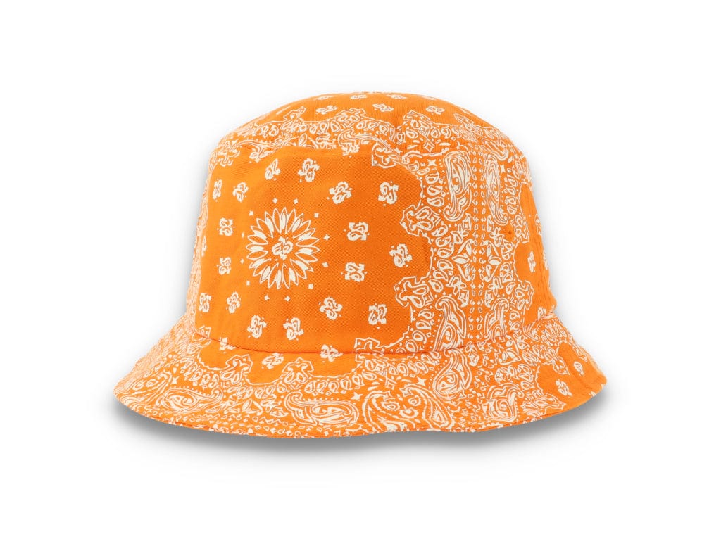 Bucket Hat Bandana Print Orange 5003BP - LOKK