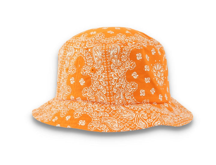 Bucket Hat Bandana Print Orange 5003BP - LOKK