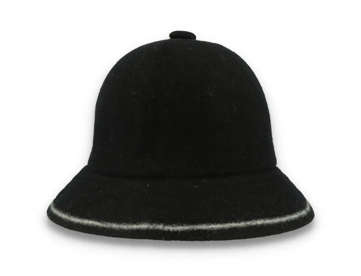 Kangol Stripe Casual Black/Off White - LOKK