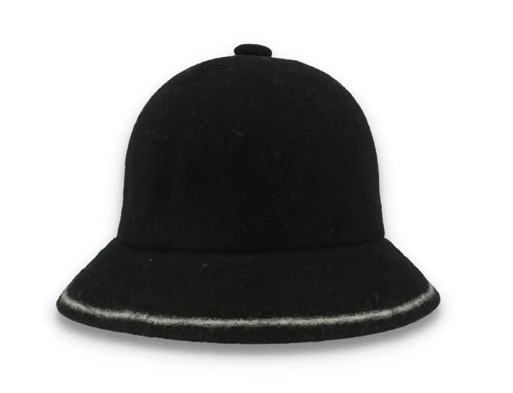 Kangol Stripe Casual Black/Off White - LOKK