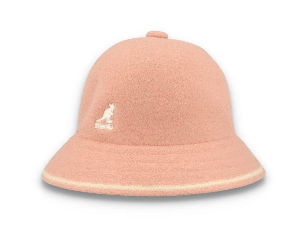 Kangol Stripe Casual Dusty Rose/Off White - LOKK