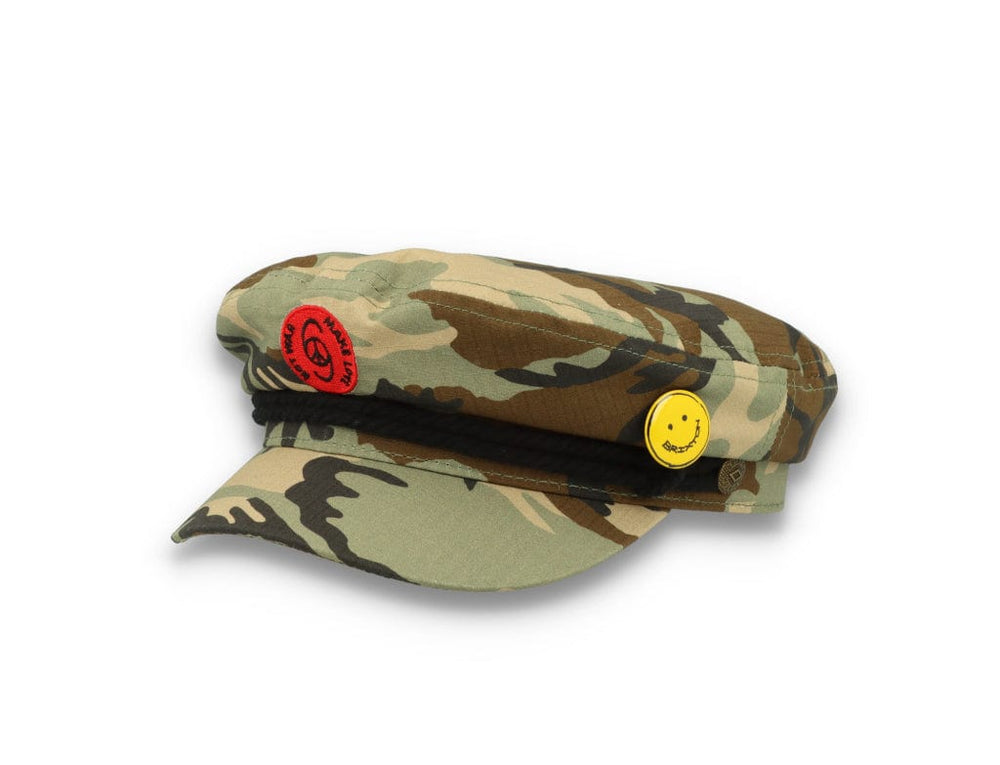 Brixton Fiddler Cap Camo Surplus - LOKK