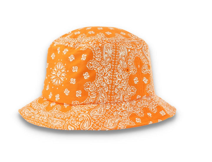 Bucket Hat Bandana Print Orange 5003BP - LOKK