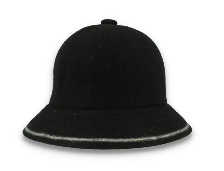 Kangol Stripe Casual Black/Off White - LOKK