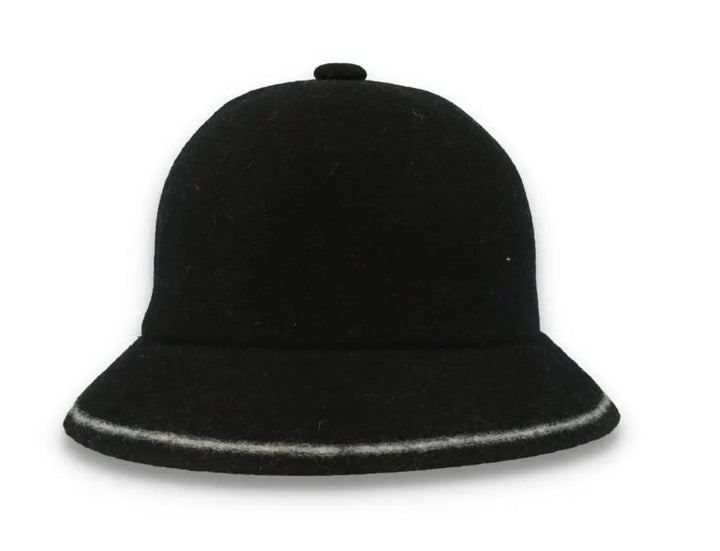 Kangol Stripe Casual Black/Off White - LOKK