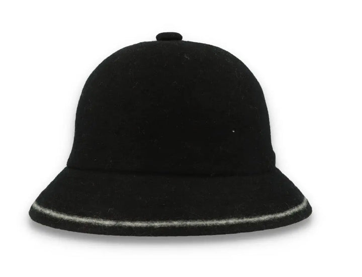 Kangol Stripe Casual Black/Off White - LOKK