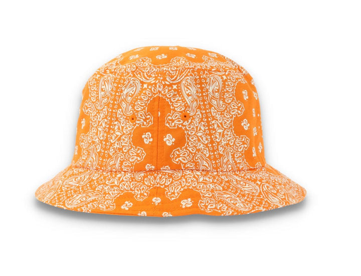 Bucket Hat Bandana Print Orange 5003BP - LOKK