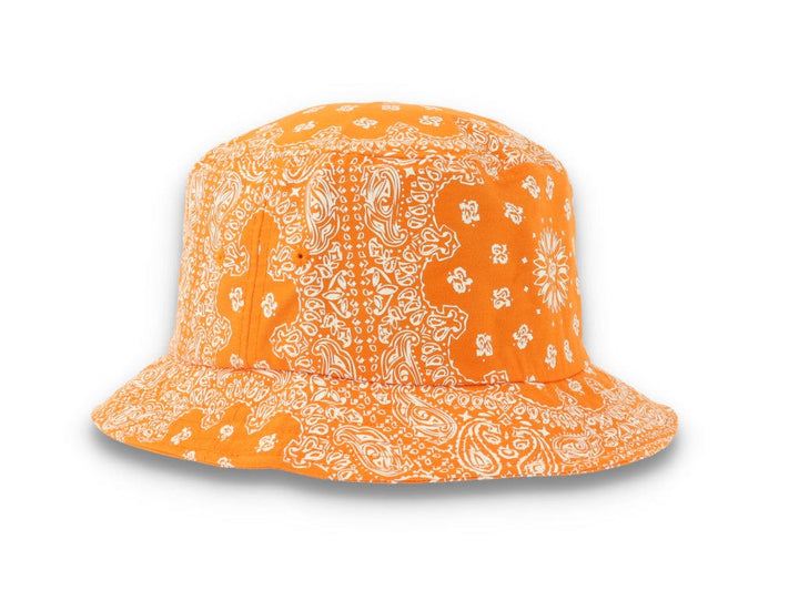 Bucket Hat Bandana Print Orange 5003BP - LOKK
