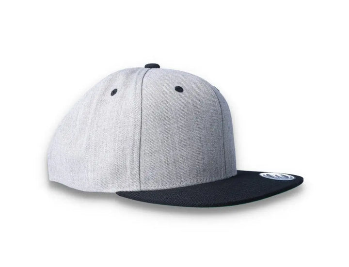 Yupoong Classic Snapback 6089MT Heather Grey/Black - LOKK