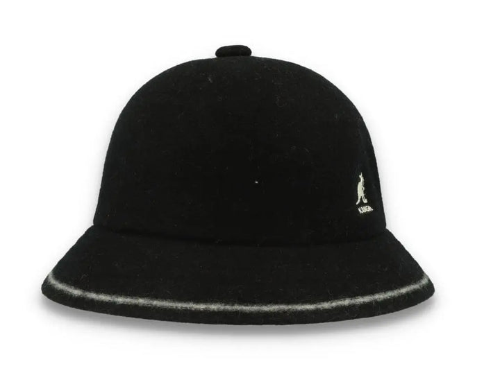 Kangol Stripe Casual Black/Off White - LOKK