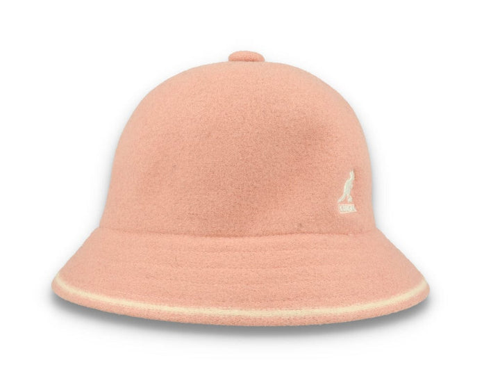 Kangol Stripe Casual Dusty Rose/Off White - LOKK