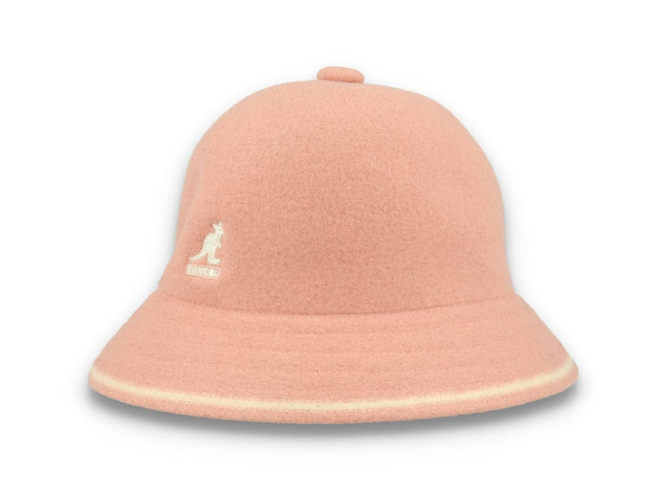 Kangol Stripe Casual Dusty Rose/Off White - LOKK