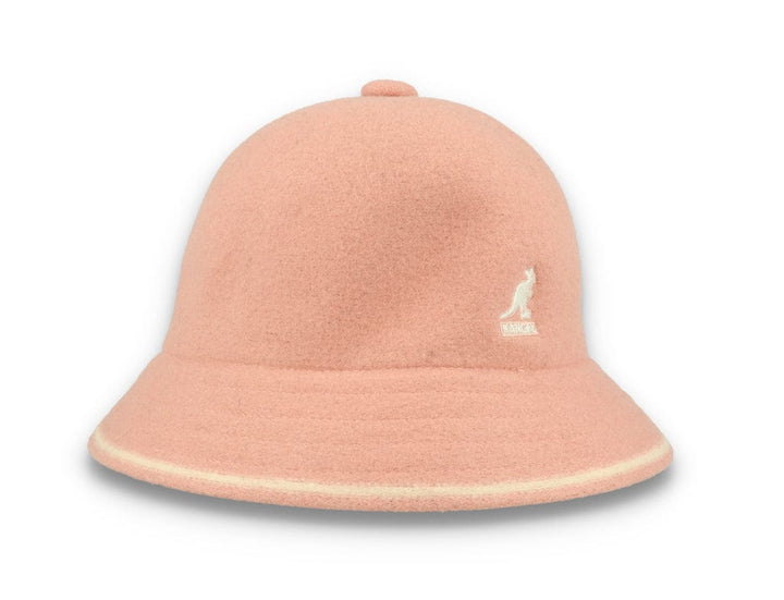 Kangol Stripe Casual Dusty Rose/Off White - LOKK