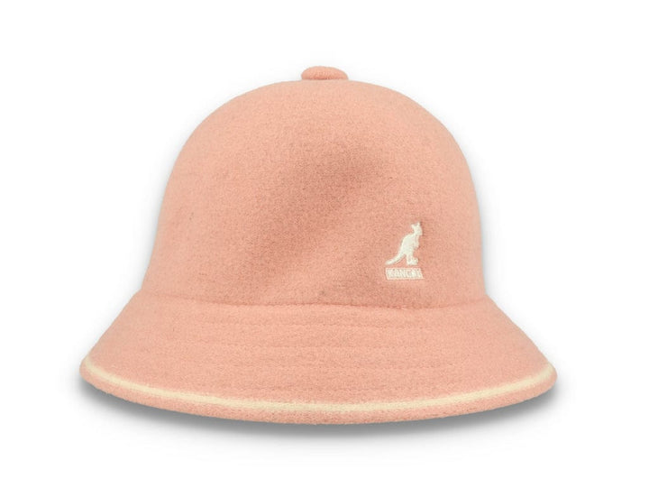 Kangol Stripe Casual Dusty Rose/Off White - LOKK